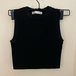 Zara Black Tank